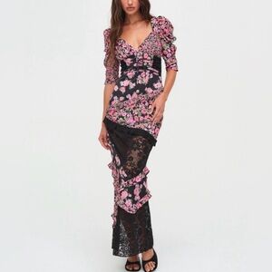 For Love And Lemons Emalyn Maxi Dress